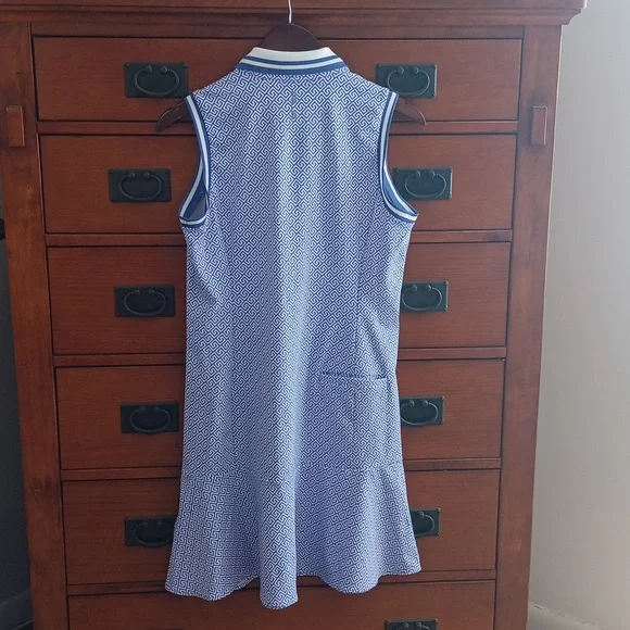 RLX Ralph Lauren printed V-Neck Knit Liberty Square Key Golf Dress - Picture 4 of 10